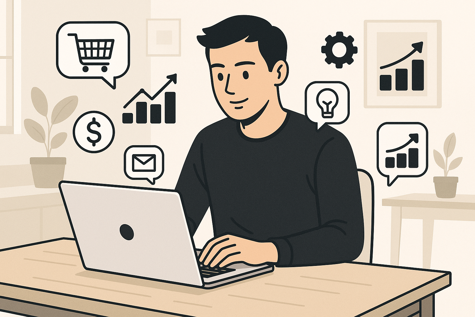 10 Ideias de Negócios Online para Ganhar Dinheiro sem Sair de Casa