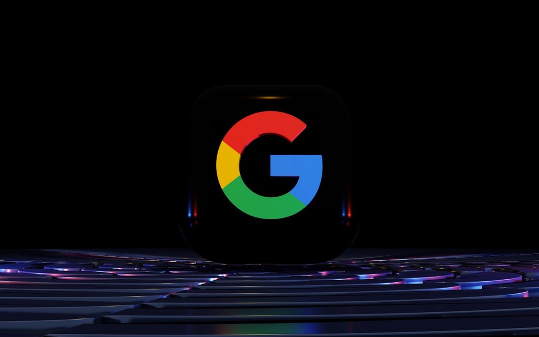 Imagem de um mapa do Google com resultados de busca local
