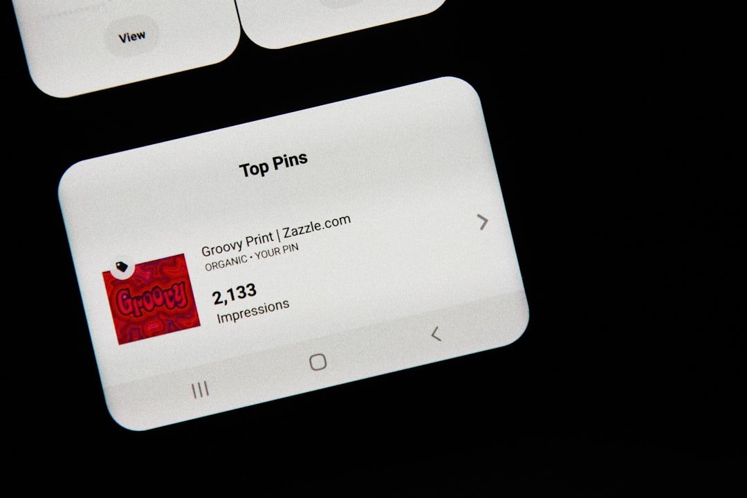 Tela do dashboard do Pinterest Ads